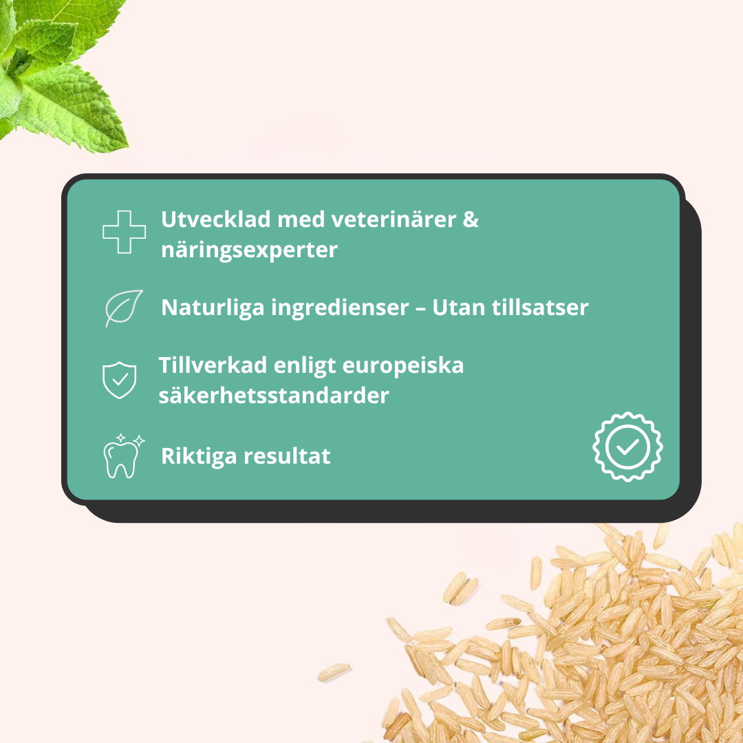 TandBalans Pulvret™ -  För Bättre Munhälsa