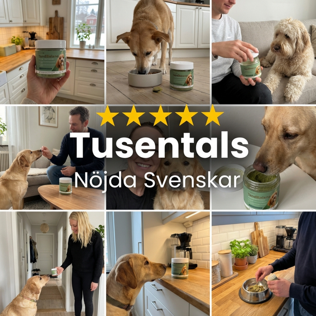TandBalans™ -  Det naturliga tandstödet moderna hundar saknar