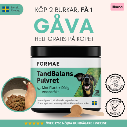 TandBalans Pulvret™ -  För Bättre Munhälsa